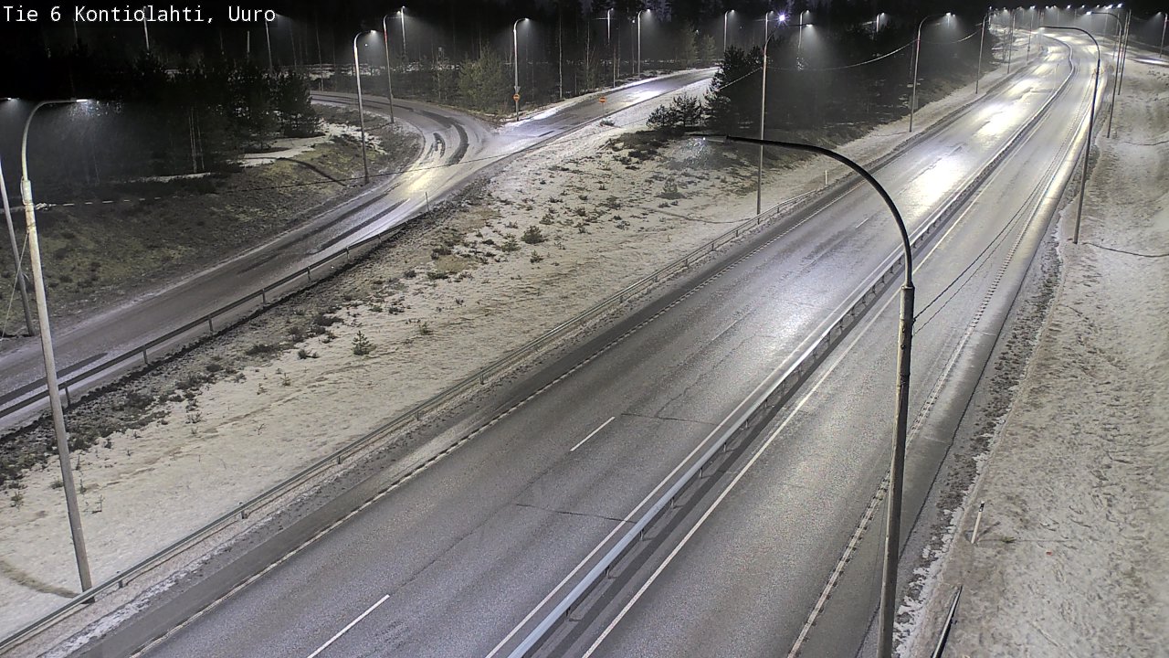 Kelikamerat Kuva Tie 6 Kontiolahti, Uuro, Kontiolahti, Pohjois-Karjala