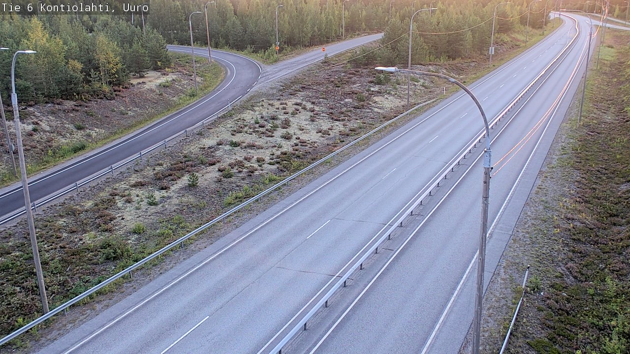 Kelikamerat Kuva Tie 6 Kontiolahti, Uuro, Kontiolahti, Pohjois-Karjala
