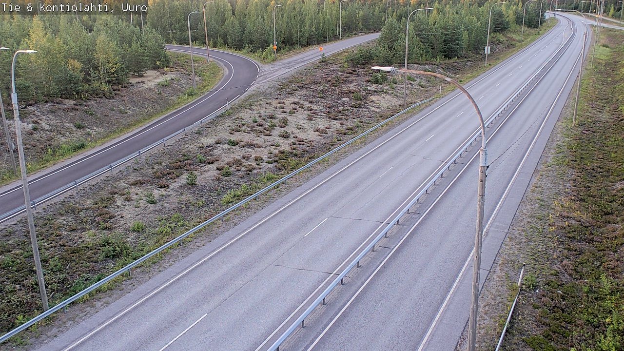 Kelikamerat Kuva Tie 6 Kontiolahti, Uuro, Kontiolahti, Pohjois-Karjala