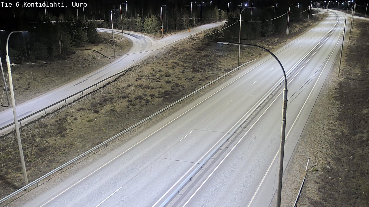 Kelikamerat Kuva Tie 6 Kontiolahti, Uuro, Kontiolahti, Pohjois-Karjala