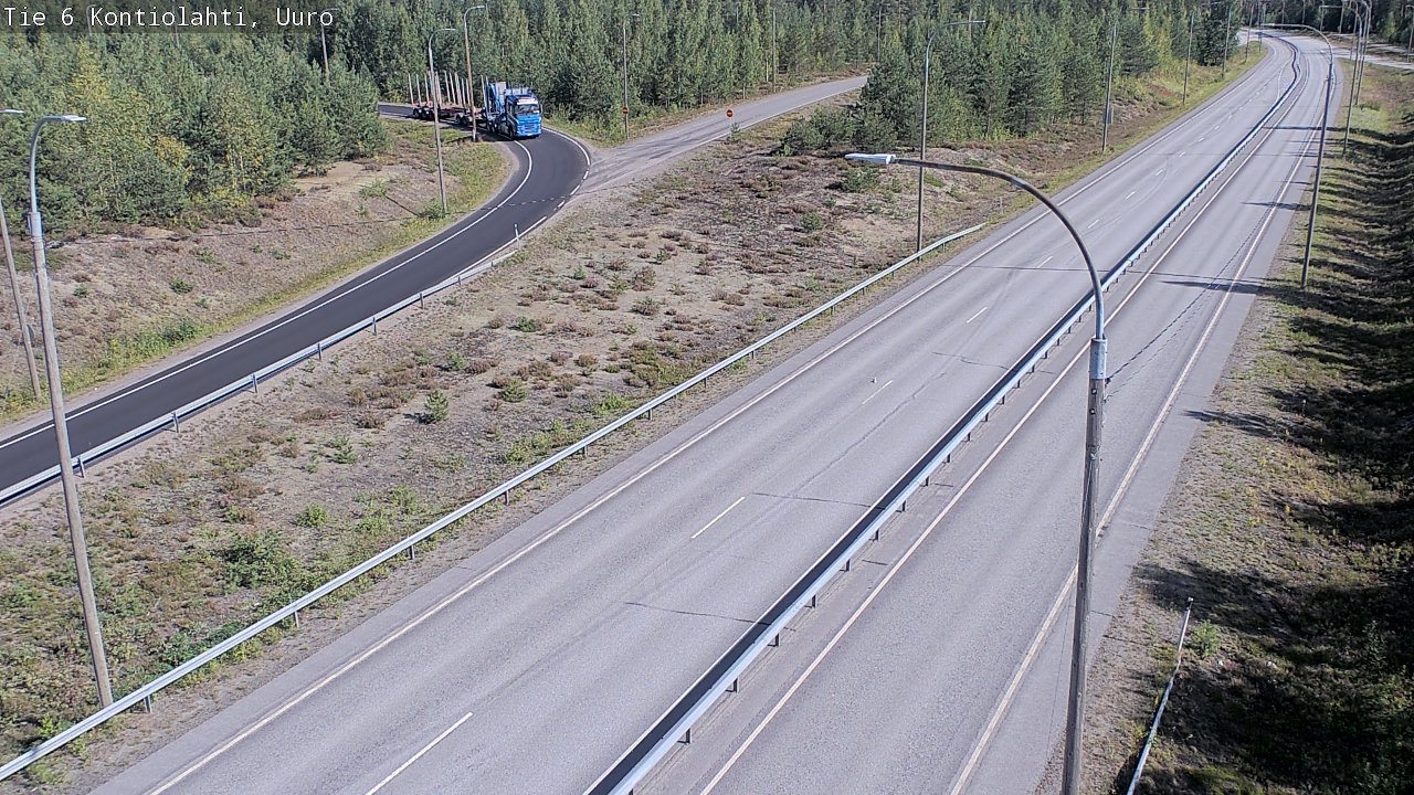 Kelikamerat Kuva Tie 6 Kontiolahti, Uuro, Kontiolahti, Pohjois-Karjala