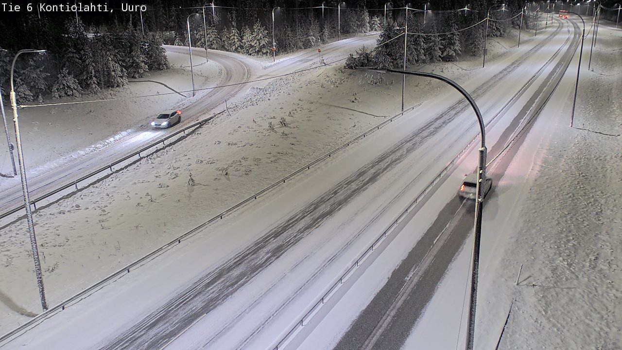 Kelikamerat Kuva Tie 6 Kontiolahti, Uuro, Kontiolahti, Pohjois-Karjala