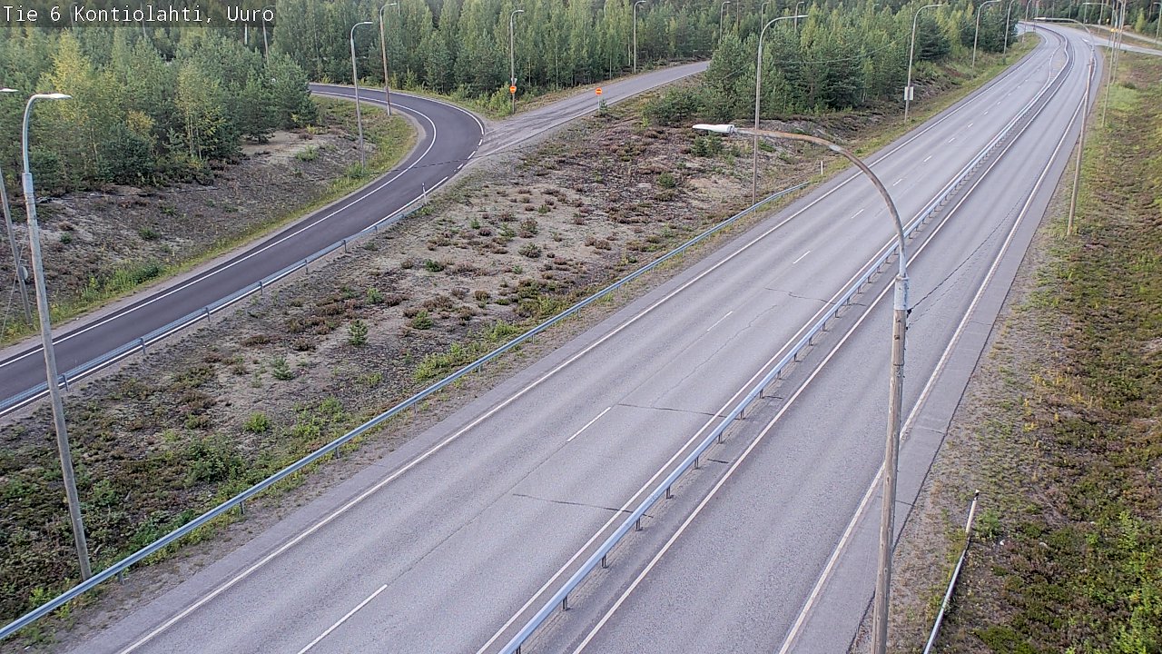 Kelikamerat Kuva Tie 6 Kontiolahti, Uuro, Kontiolahti, Pohjois-Karjala