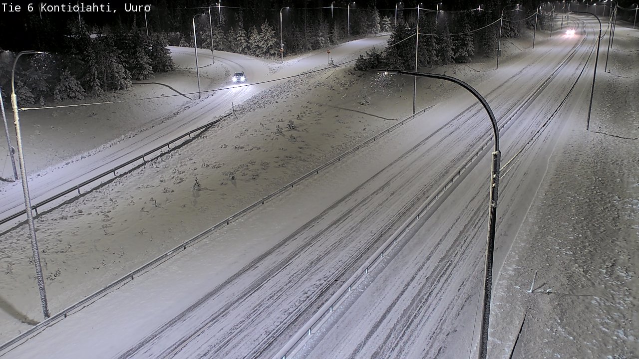 Kelikamerat Kuva Tie 6 Kontiolahti, Uuro, Kontiolahti, Pohjois-Karjala