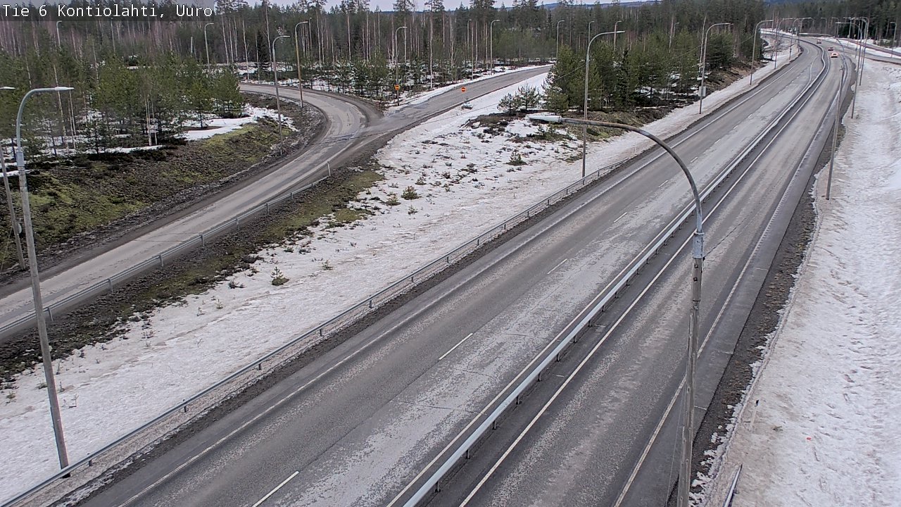 Kelikamerat Kuva Tie 6 Kontiolahti, Uuro, Kontiolahti, Pohjois-Karjala