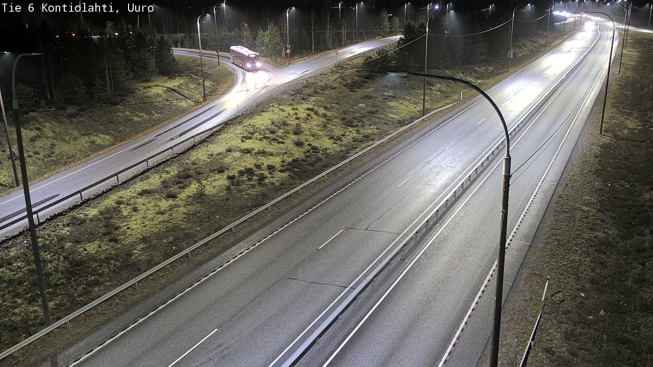 Kelikamerat Kuva Tie 6 Kontiolahti, Uuro, Kontiolahti, Pohjois-Karjala