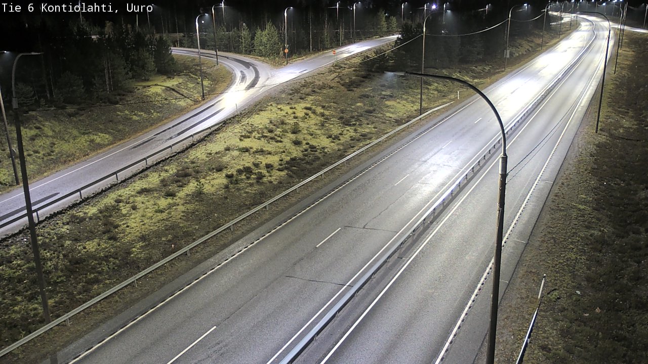 Kelikamerat Kuva Tie 6 Kontiolahti, Uuro, Kontiolahti, Pohjois-Karjala