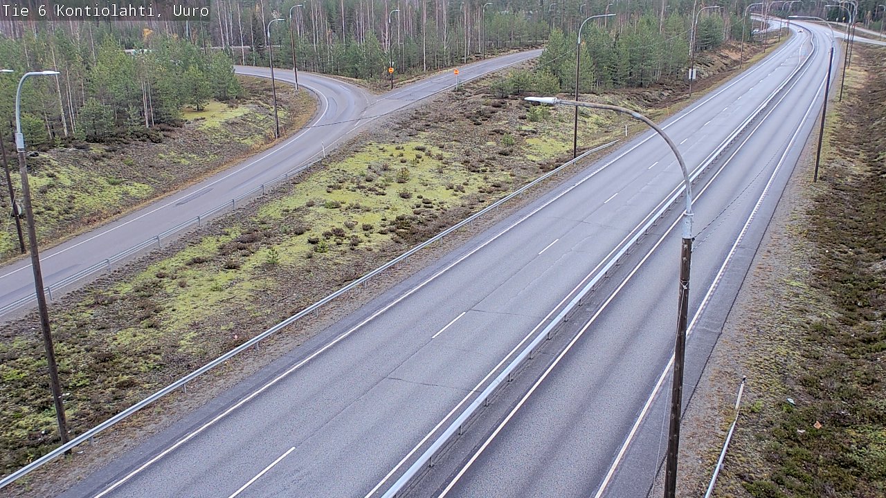 Kelikamerat Kuva Tie 6 Kontiolahti, Uuro, Kontiolahti, Pohjois-Karjala