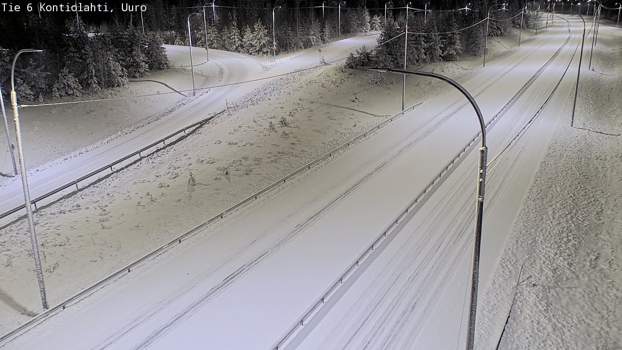 Kelikamerat Kuva Tie 6 Kontiolahti, Uuro, Kontiolahti, Pohjois-Karjala