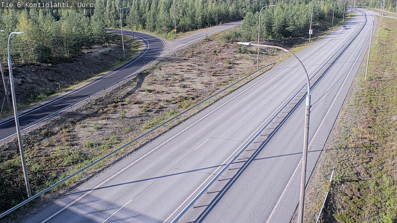 Kelikamerat Kuva Tie 6 Kontiolahti, Uuro, Kontiolahti, Pohjois-Karjala