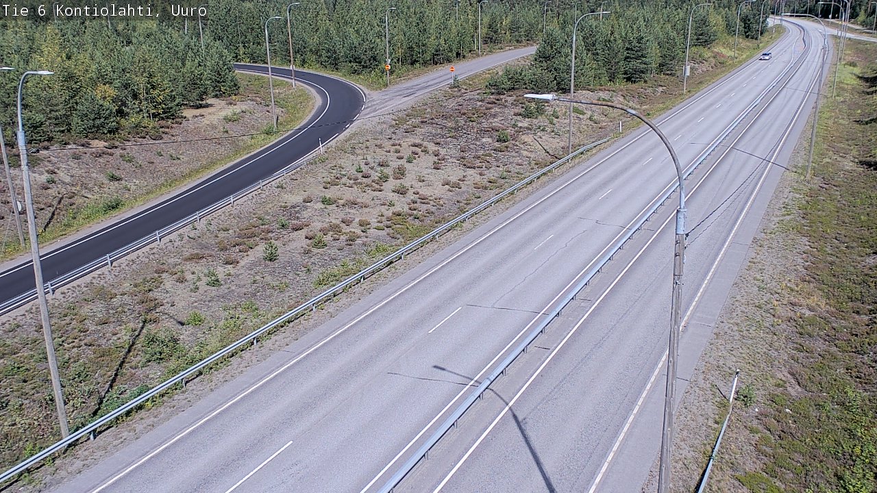 Kelikamerat Kuva Tie 6 Kontiolahti, Uuro, Kontiolahti, Pohjois-Karjala
