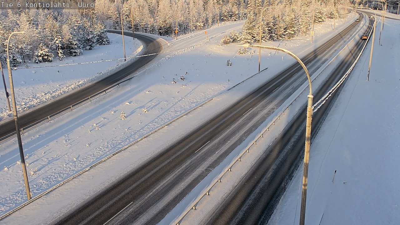 Kelikamerat Kuva Tie 6 Kontiolahti, Uuro, Kontiolahti, Pohjois-Karjala