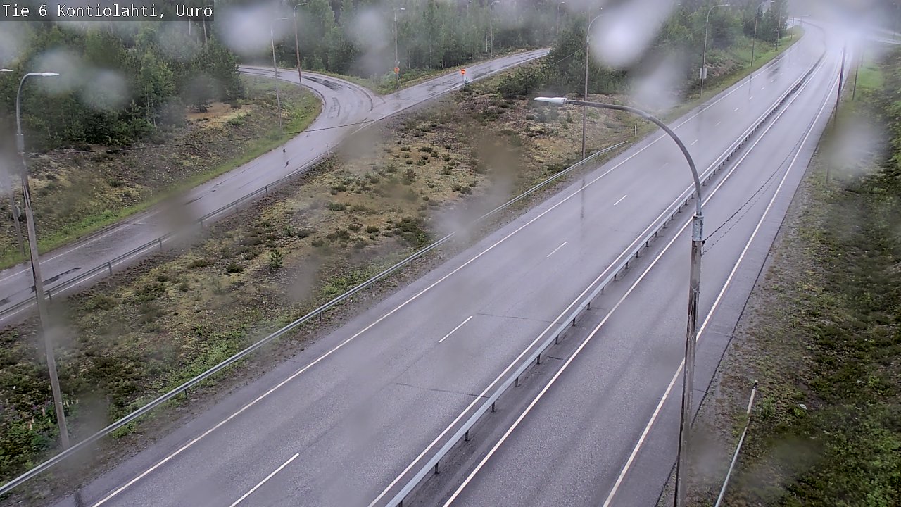 Kelikamerat Kuva Tie 6 Kontiolahti, Uuro, Kontiolahti, Pohjois-Karjala