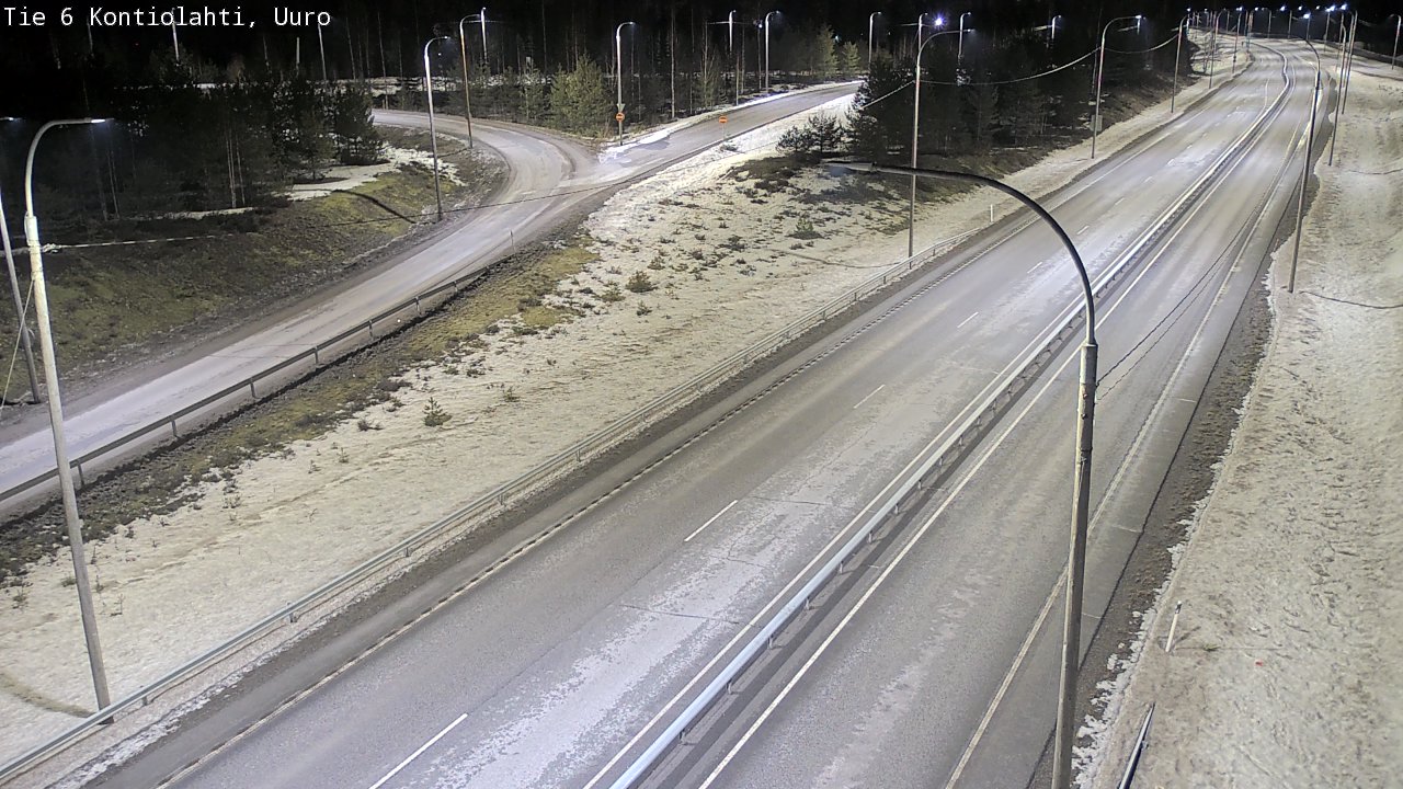 Kelikamerat Kuva Tie 6 Kontiolahti, Uuro, Kontiolahti, Pohjois-Karjala