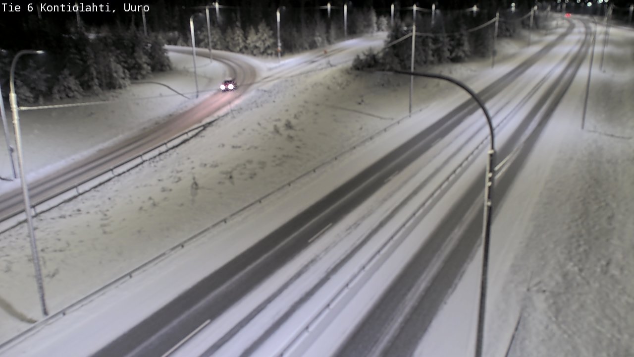 Kelikamerat Kuva Tie 6 Kontiolahti, Uuro, Kontiolahti, Pohjois-Karjala