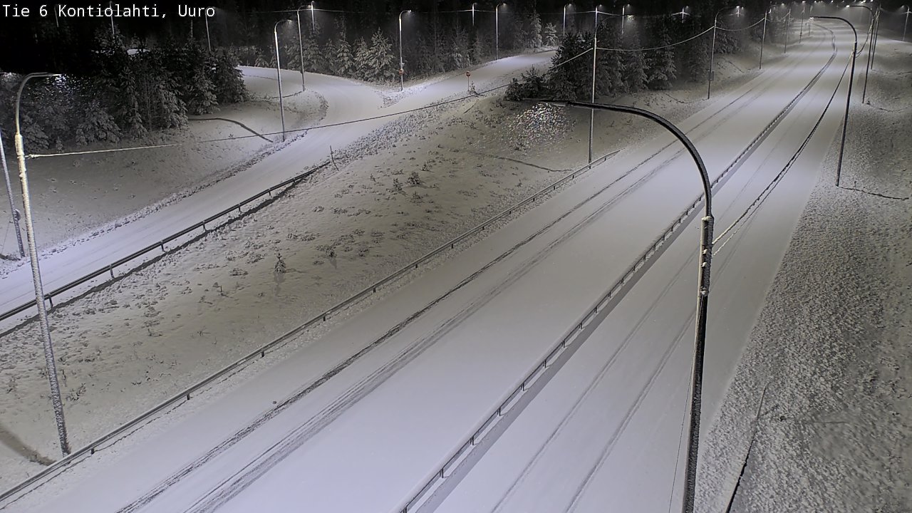 Kelikamerat Kuva Tie 6 Kontiolahti, Uuro, Kontiolahti, Pohjois-Karjala