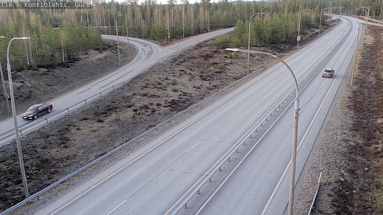 Kelikamerat Kuva Tie 6 Kontiolahti, Uuro, Kontiolahti, Pohjois-Karjala