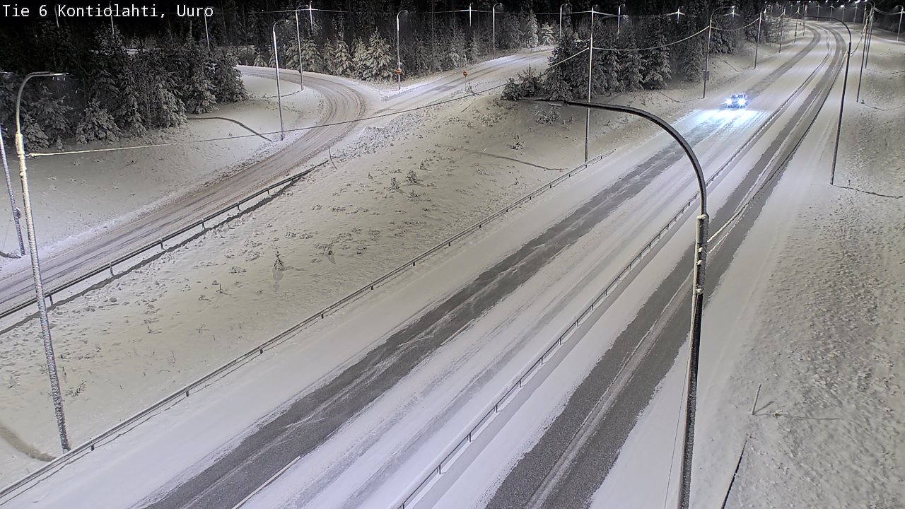 Kelikamerat Kuva Tie 6 Kontiolahti, Uuro, Kontiolahti, Pohjois-Karjala