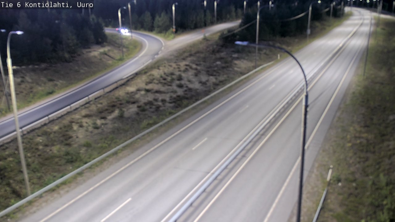 Kelikamerat Kuva Tie 6 Kontiolahti, Uuro, Kontiolahti, Pohjois-Karjala