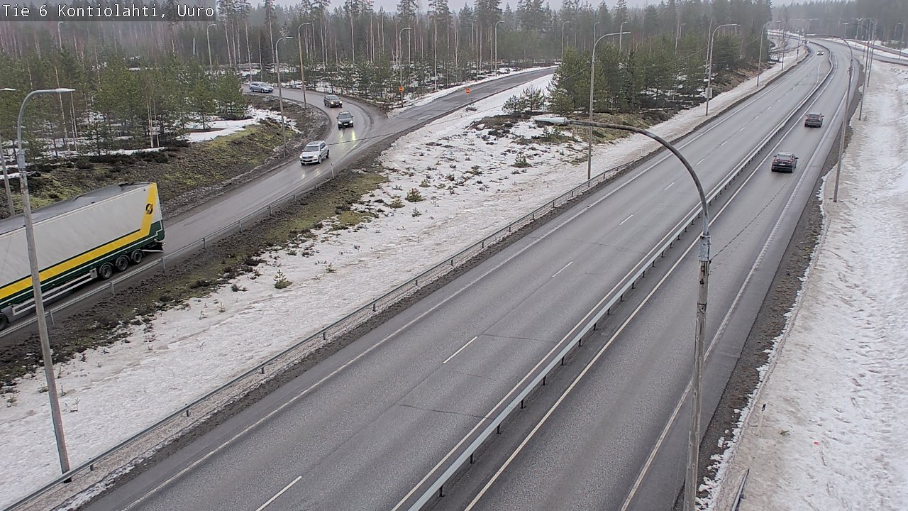 Kelikamerat Kuva Tie 6 Kontiolahti, Uuro, Kontiolahti, Pohjois-Karjala