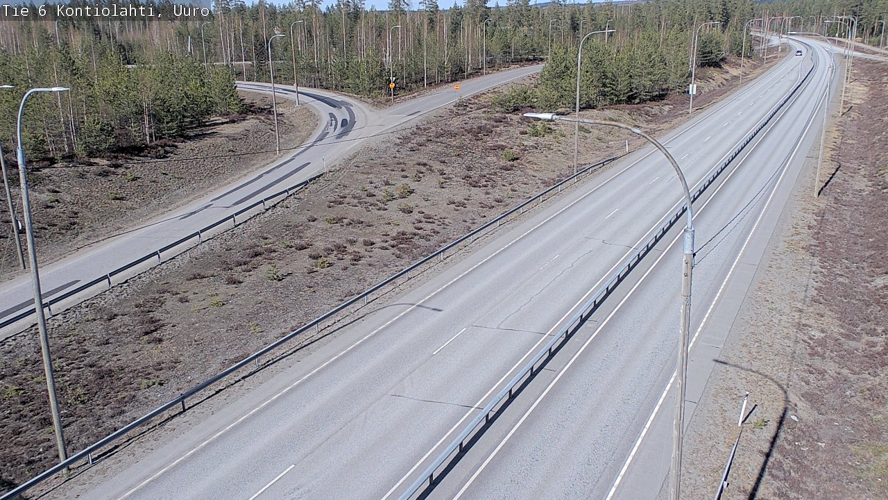 Kelikamerat Kuva Tie 6 Kontiolahti, Uuro, Kontiolahti, Pohjois-Karjala