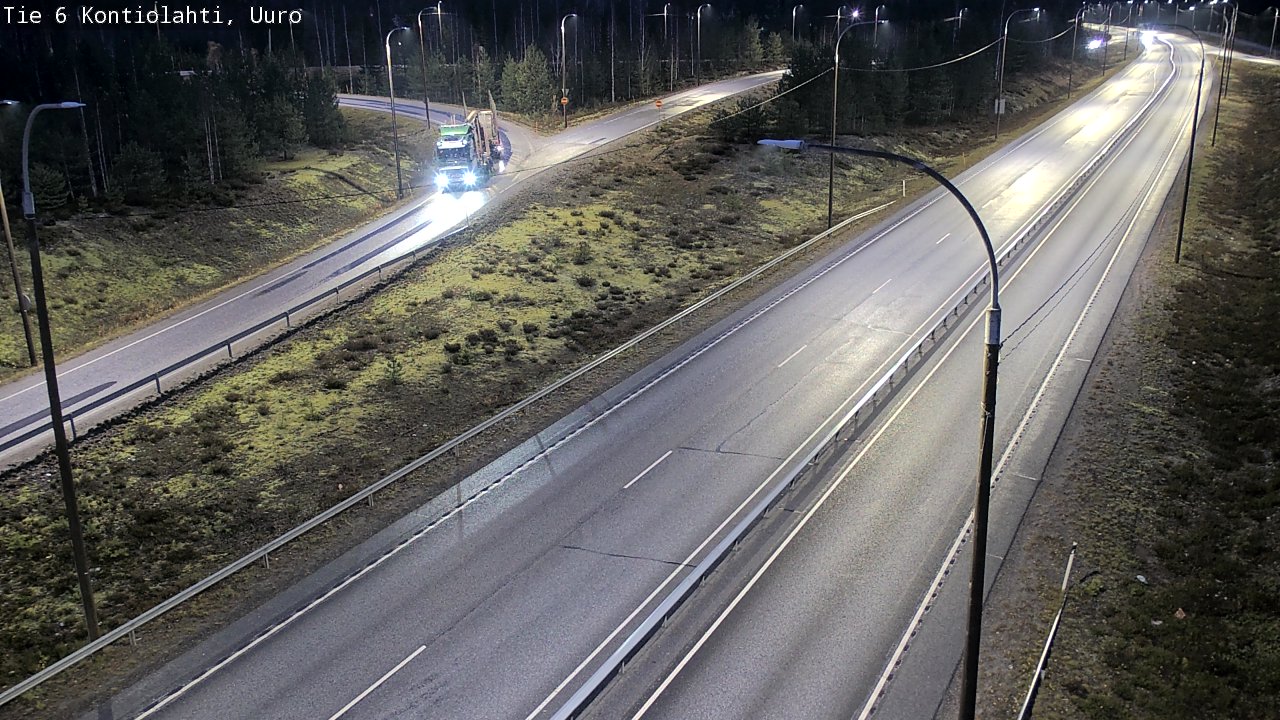 Kelikamerat Kuva Tie 6 Kontiolahti, Uuro, Kontiolahti, Pohjois-Karjala