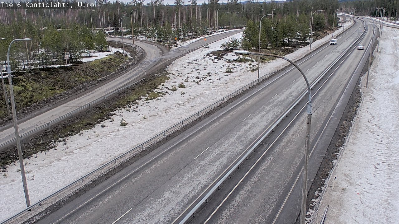 Kelikamerat Kuva Tie 6 Kontiolahti, Uuro, Kontiolahti, Pohjois-Karjala