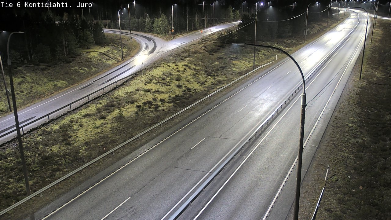 Kelikamerat Kuva Tie 6 Kontiolahti, Uuro, Kontiolahti, Pohjois-Karjala