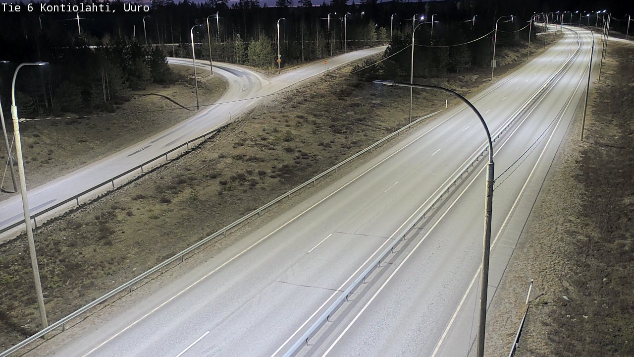 Kelikamerat Kuva Tie 6 Kontiolahti, Uuro, Kontiolahti, Pohjois-Karjala