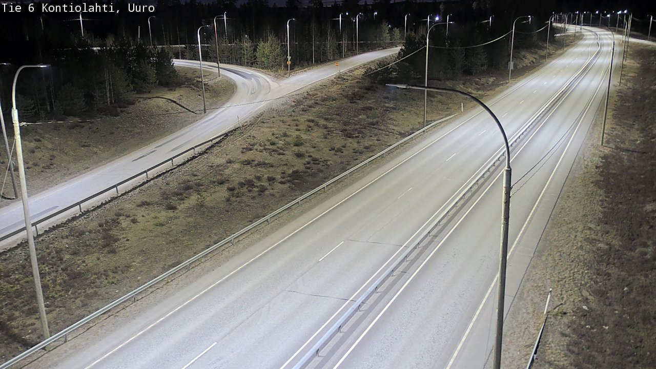Kelikamerat Kuva Tie 6 Kontiolahti, Uuro, Kontiolahti, Pohjois-Karjala