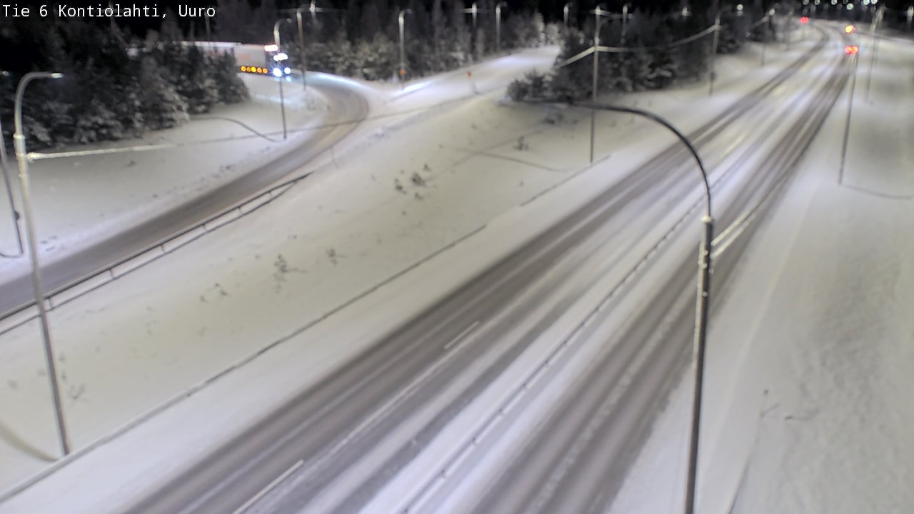 Kelikamerat Kuva Tie 6 Kontiolahti, Uuro, Kontiolahti, Pohjois-Karjala