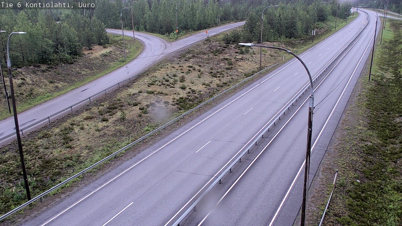 Kelikamerat Kuva Tie 6 Kontiolahti, Uuro, Kontiolahti, Pohjois-Karjala