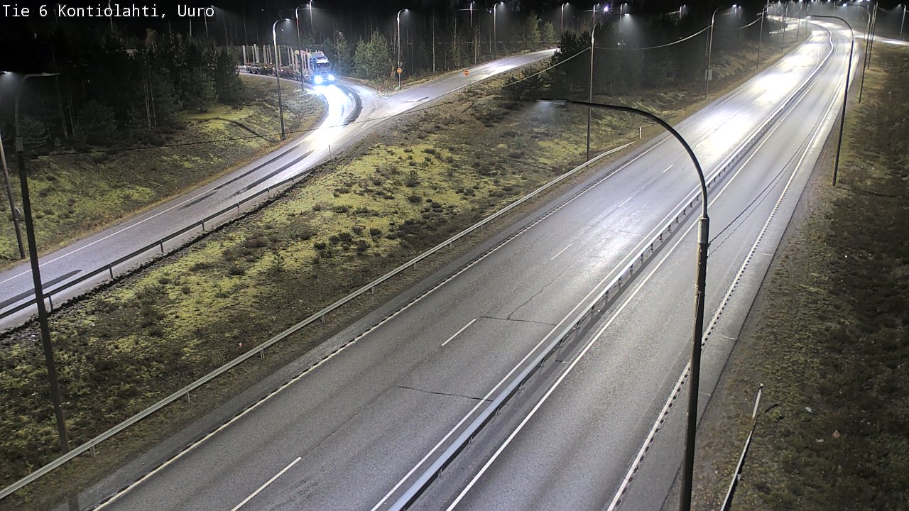 Kelikamerat Kuva Tie 6 Kontiolahti, Uuro, Kontiolahti, Pohjois-Karjala