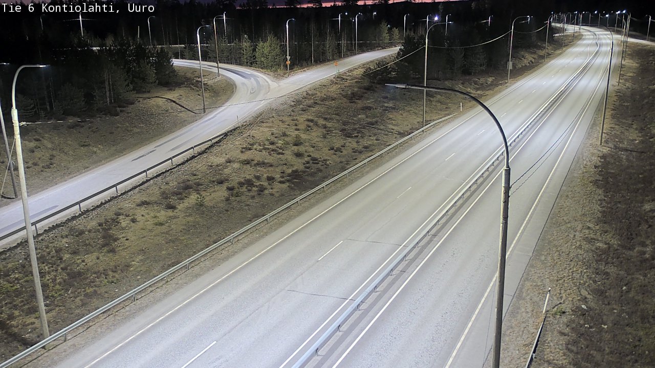 Kelikamerat Kuva Tie 6 Kontiolahti, Uuro, Kontiolahti, Pohjois-Karjala