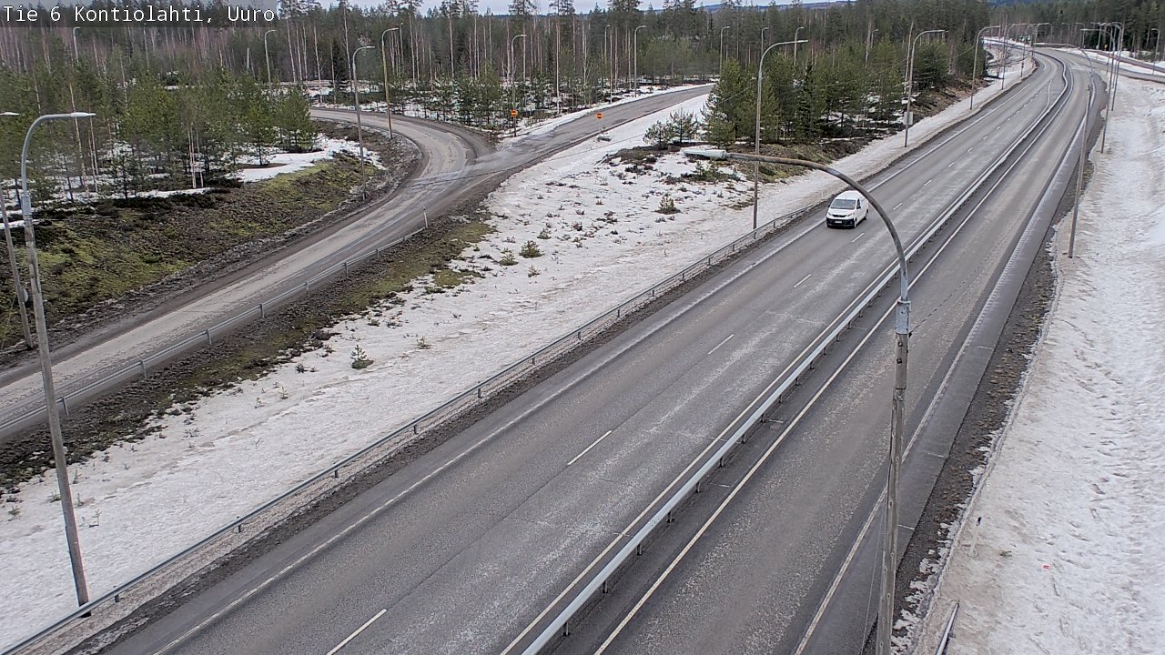 Kelikamerat Kuva Tie 6 Kontiolahti, Uuro, Kontiolahti, Pohjois-Karjala