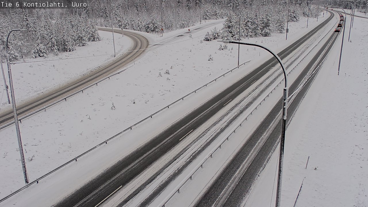 Kelikamerat Kuva Tie 6 Kontiolahti, Uuro, Kontiolahti, Pohjois-Karjala
