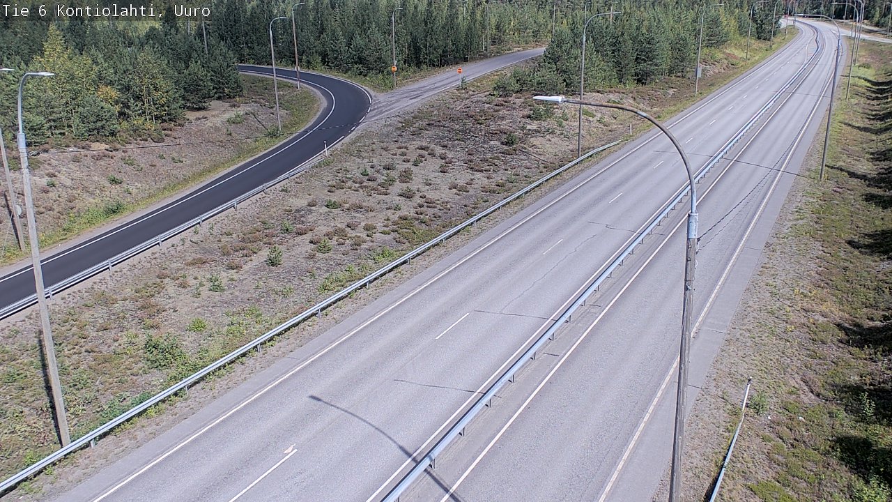 Kelikamerat Kuva Tie 6 Kontiolahti, Uuro, Kontiolahti, Pohjois-Karjala