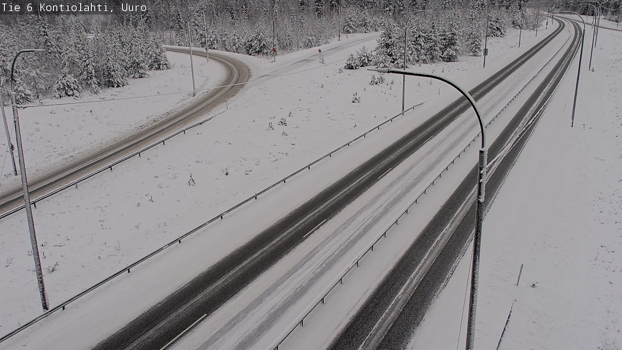 Kelikamerat Kuva Tie 6 Kontiolahti, Uuro, Kontiolahti, Pohjois-Karjala