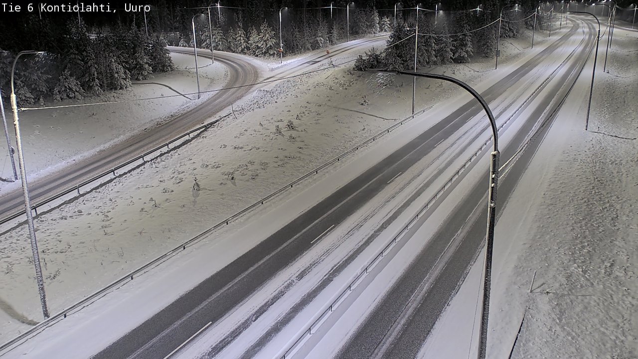 Kelikamerat Kuva Tie 6 Kontiolahti, Uuro, Kontiolahti, Pohjois-Karjala