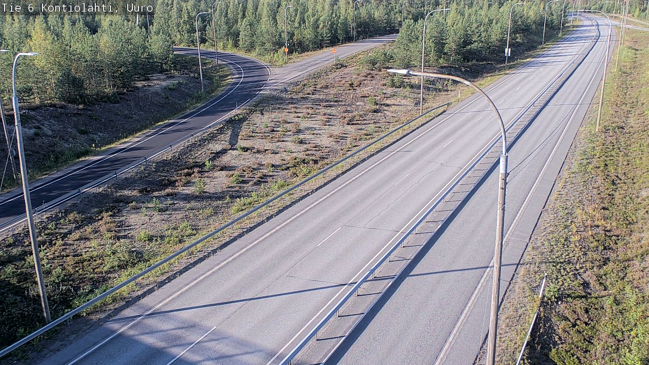 Kelikamerat Kuva Tie 6 Kontiolahti, Uuro, Kontiolahti, Pohjois-Karjala