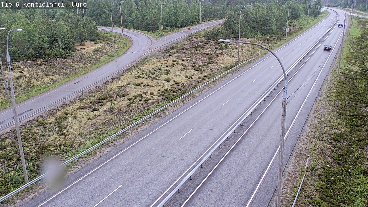 Kelikamerat Kuva Tie 6 Kontiolahti, Uuro, Kontiolahti, Pohjois-Karjala