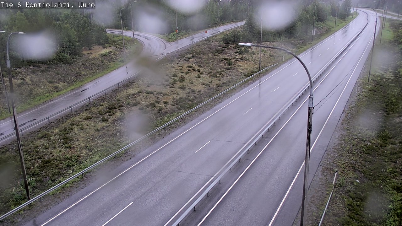 Kelikamerat Kuva Tie 6 Kontiolahti, Uuro, Kontiolahti, Pohjois-Karjala