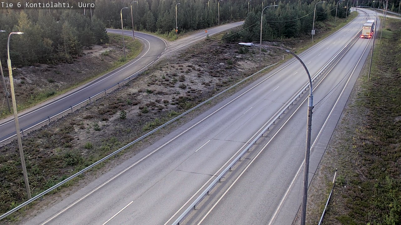 Kelikamerat Kuva Tie 6 Kontiolahti, Uuro, Kontiolahti, Pohjois-Karjala