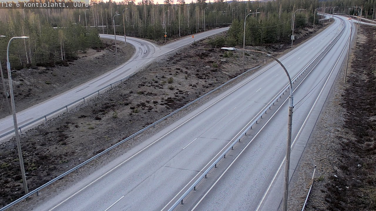 Kelikamerat Kuva Tie 6 Kontiolahti, Uuro, Kontiolahti, Pohjois-Karjala