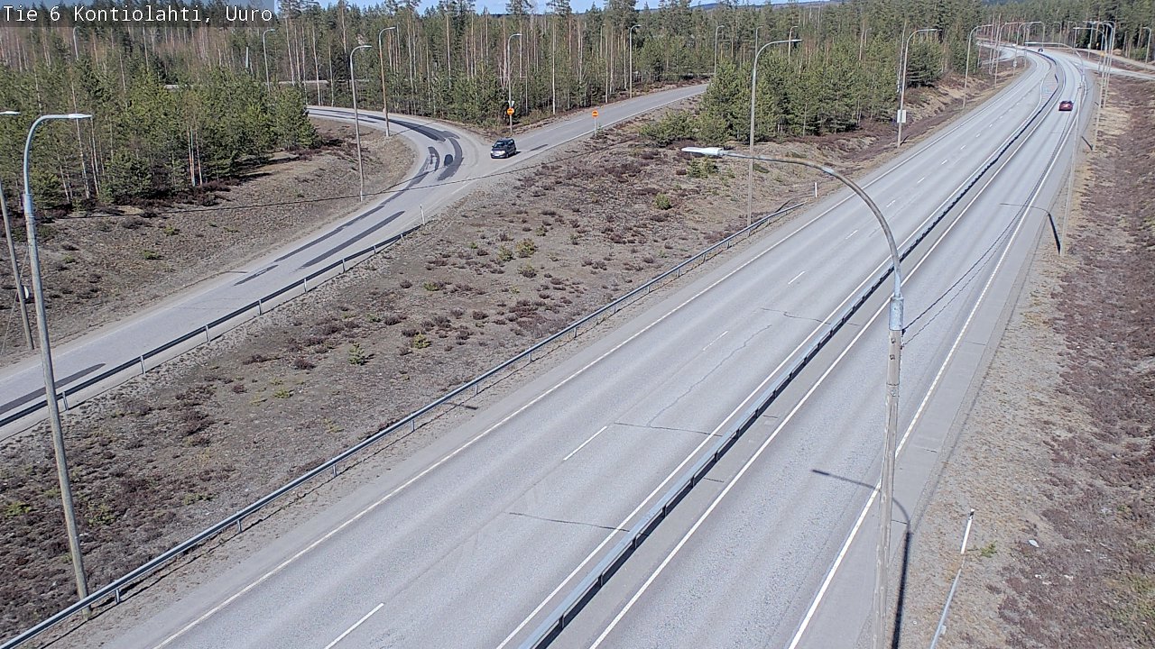 Kelikamerat Kuva Tie 6 Kontiolahti, Uuro, Kontiolahti, Pohjois-Karjala