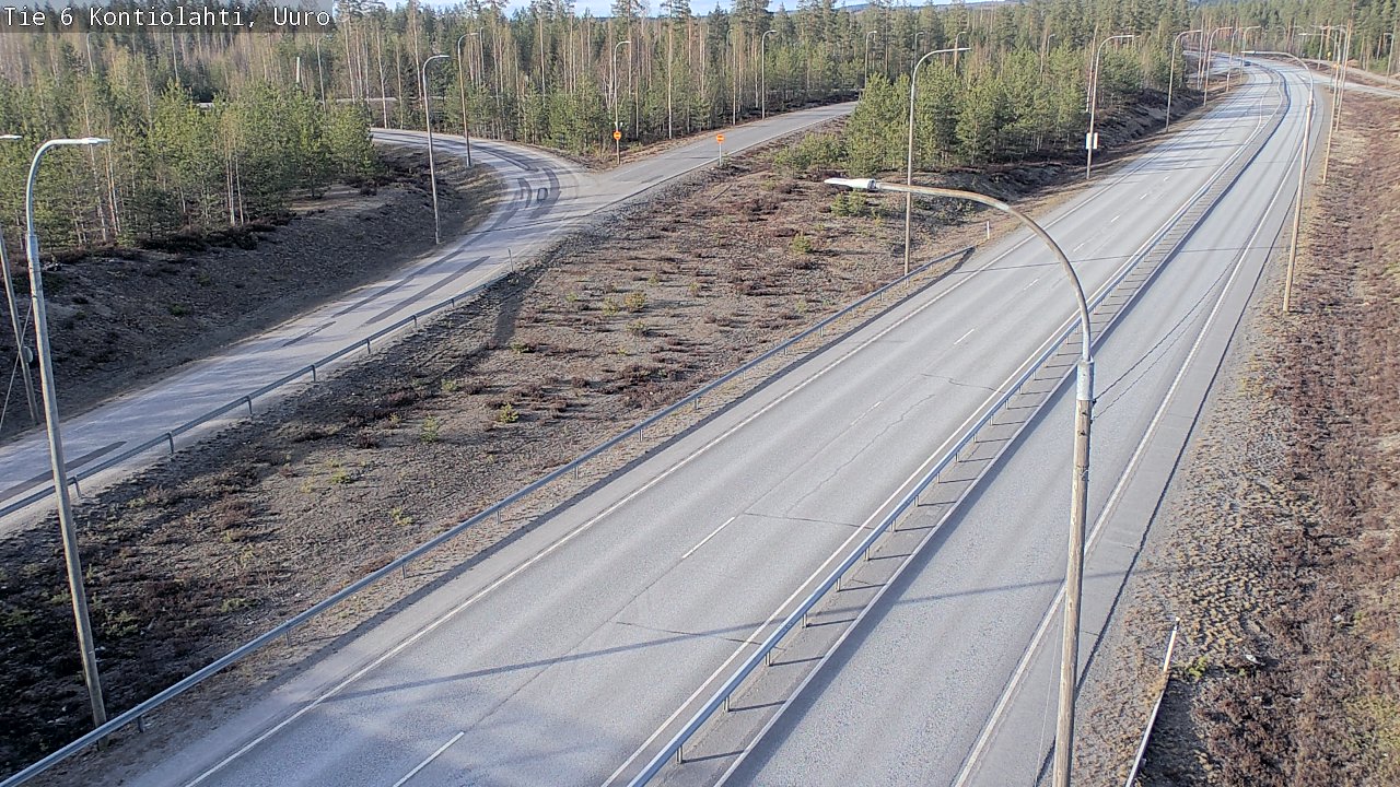 Kelikamerat Kuva Tie 6 Kontiolahti, Uuro, Kontiolahti, Pohjois-Karjala
