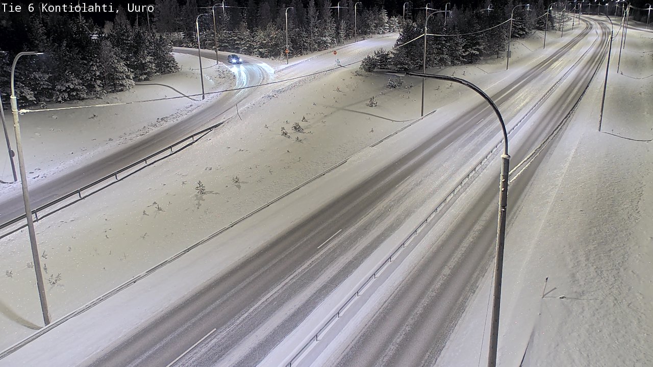 Kelikamerat Kuva Tie 6 Kontiolahti, Uuro, Kontiolahti, Pohjois-Karjala