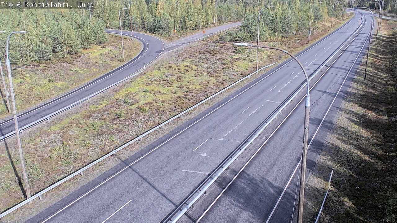 Kelikamerat Kuva Tie 6 Kontiolahti, Uuro, Kontiolahti, Pohjois-Karjala