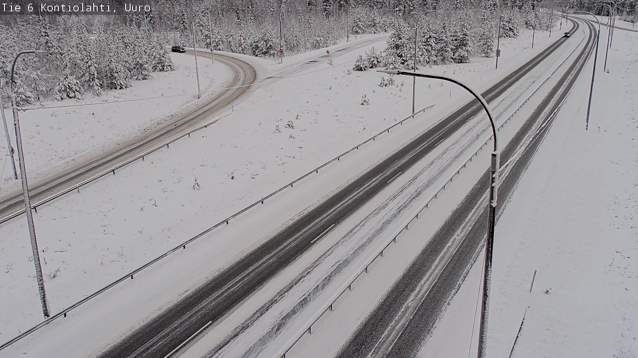 Kelikamerat Kuva Tie 6 Kontiolahti, Uuro, Kontiolahti, Pohjois-Karjala
