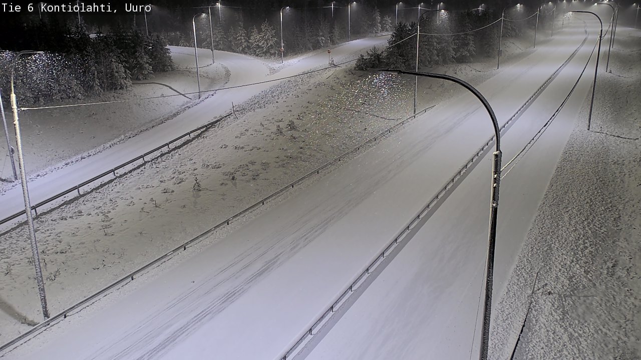 Kelikamerat Kuva Tie 6 Kontiolahti, Uuro, Kontiolahti, Pohjois-Karjala